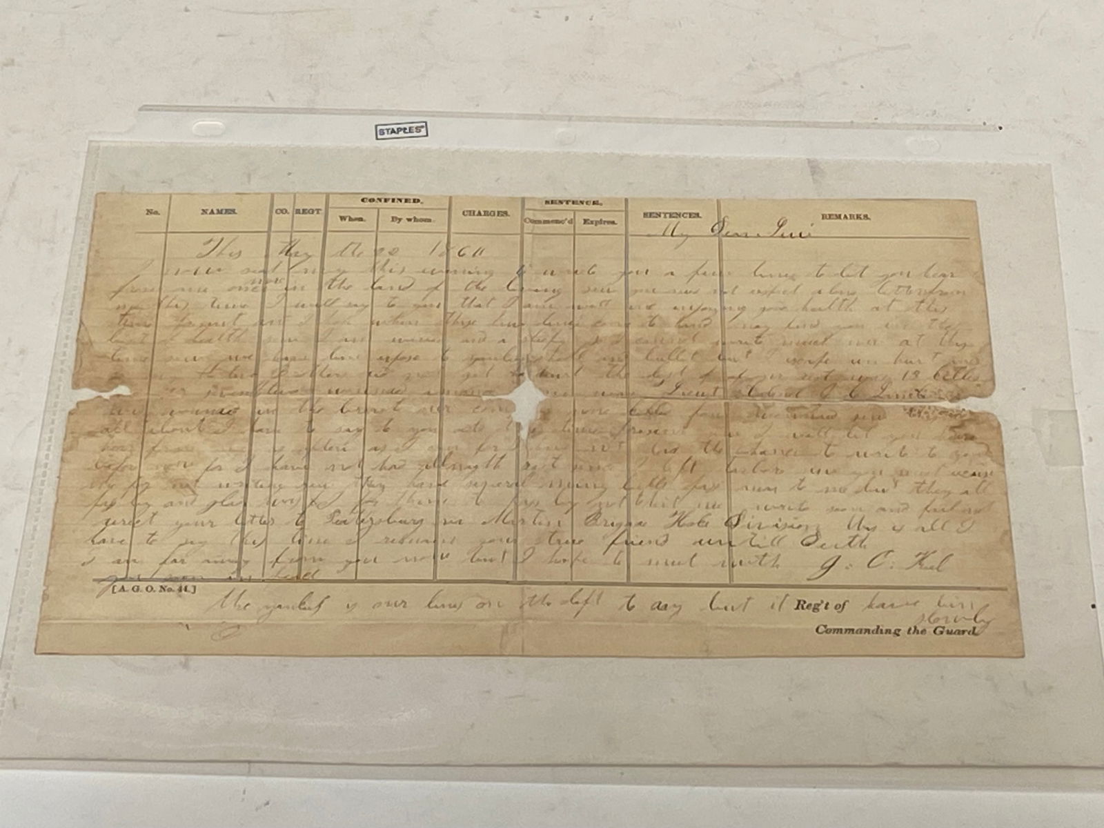 Approximately 30+ Civil War Letters Belonging to the Keel Family - 18