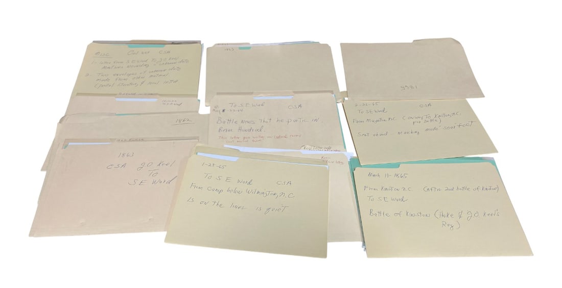 Approximately 30+ Civil War Letters Belonging to the Keel Family - 3