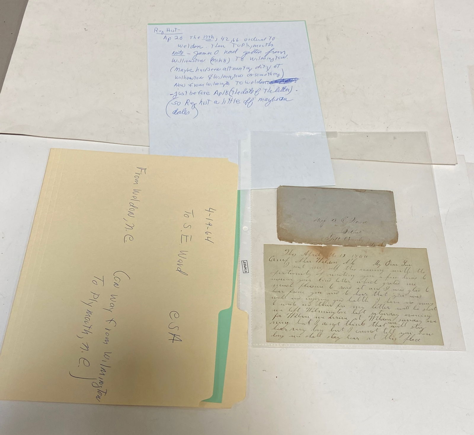 Approximately 30+ Civil War Letters Belonging to the Keel Family - 8