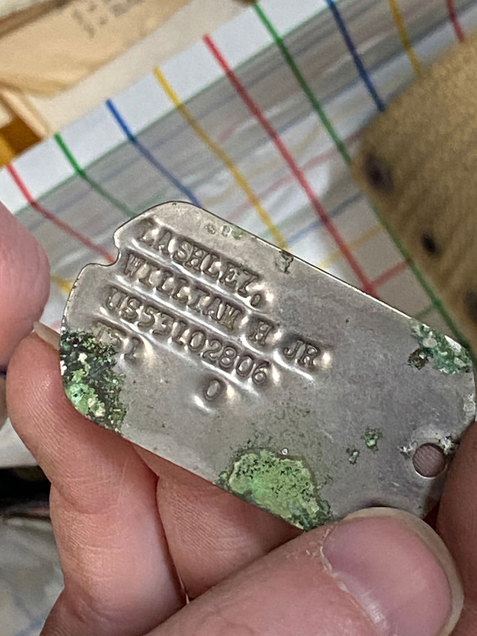 Korean War Footlocker Belonging to William H Lashley JR - 16