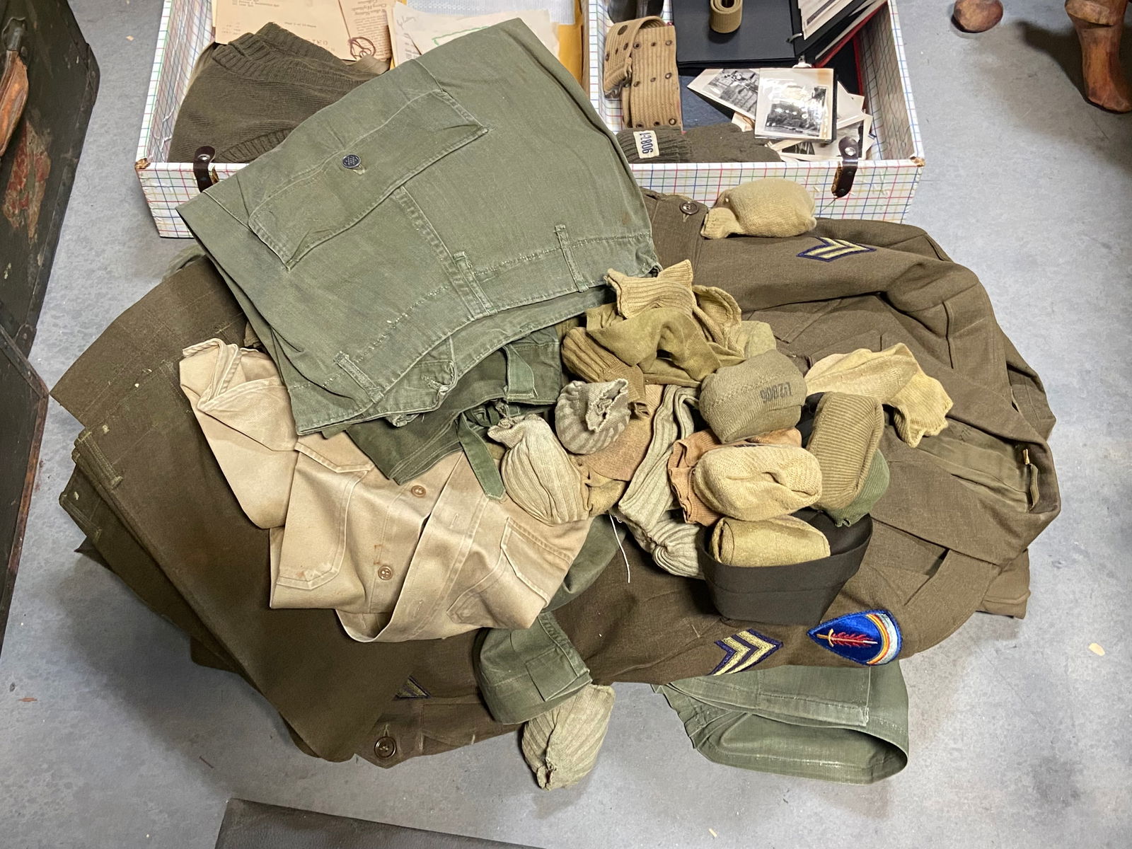 Korean War Footlocker Belonging to William H Lashley JR - 3