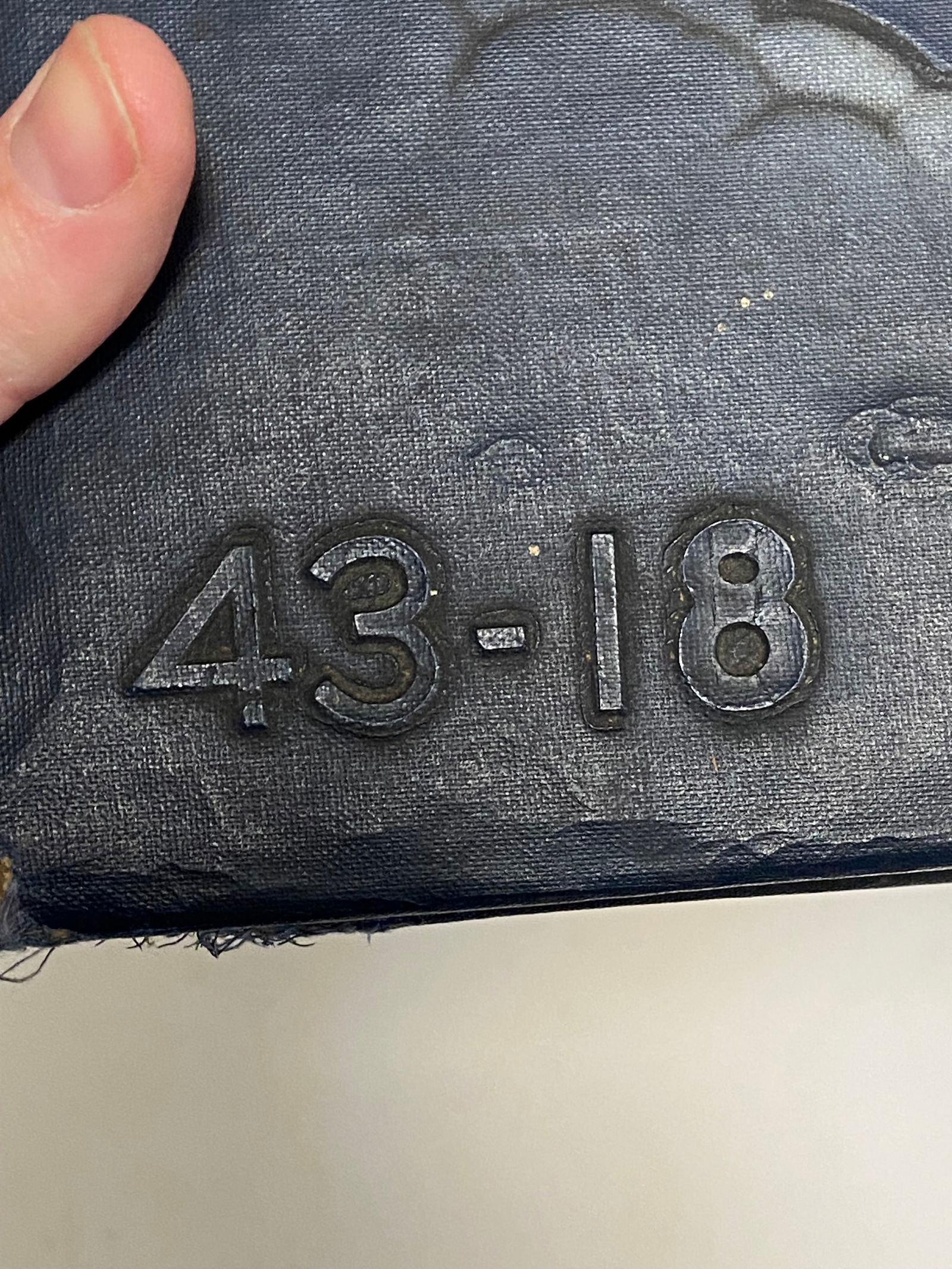 WWII Footlocker Belonging to Albert T. Willis Jr. Mars Task Force - 11