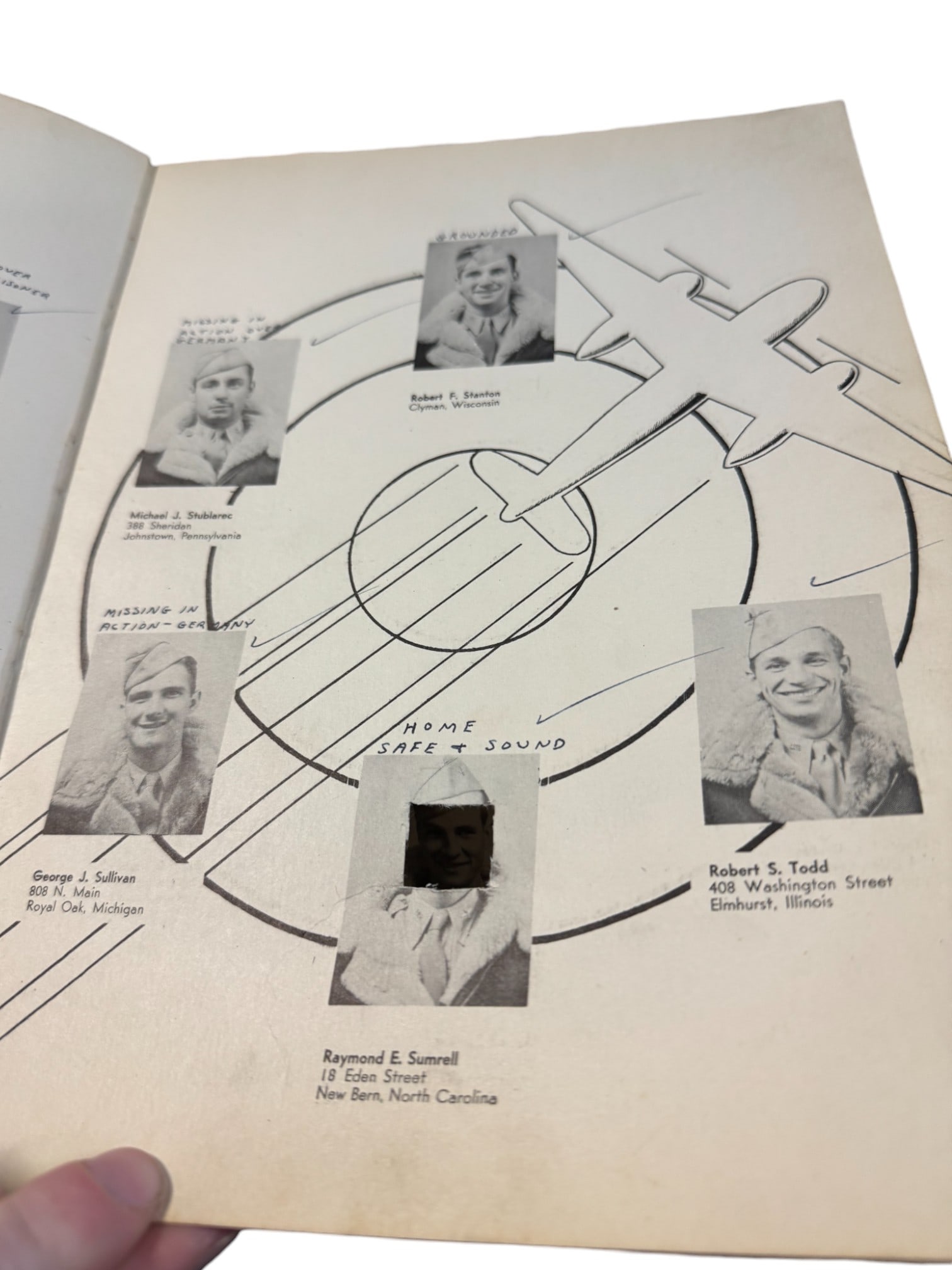 WWII Footlocker Belonging to Albert T. Willis Jr. Mars Task Force - 13