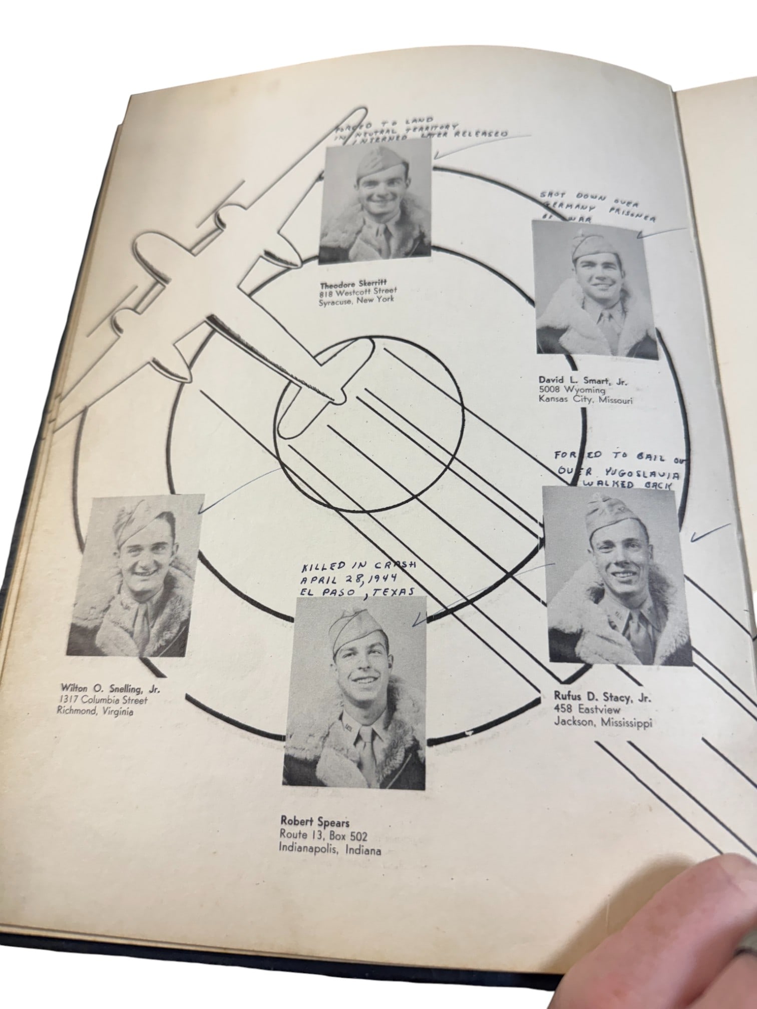 WWII Footlocker Belonging to Albert T. Willis Jr. Mars Task Force - 14