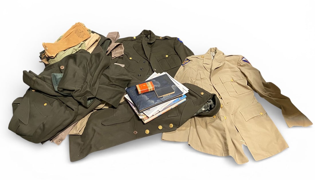 WWII Footlocker Belonging to Albert T. Willis Jr. Mars Task Force - 3