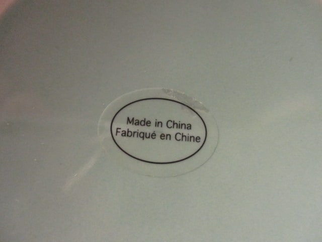 Anthropologie Celadon Blue with Red Chrysanthemum Ceramic Vase - 7