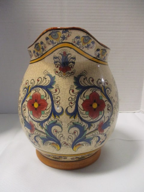 Deruta Pattern Ceramic Pitcher - 5
