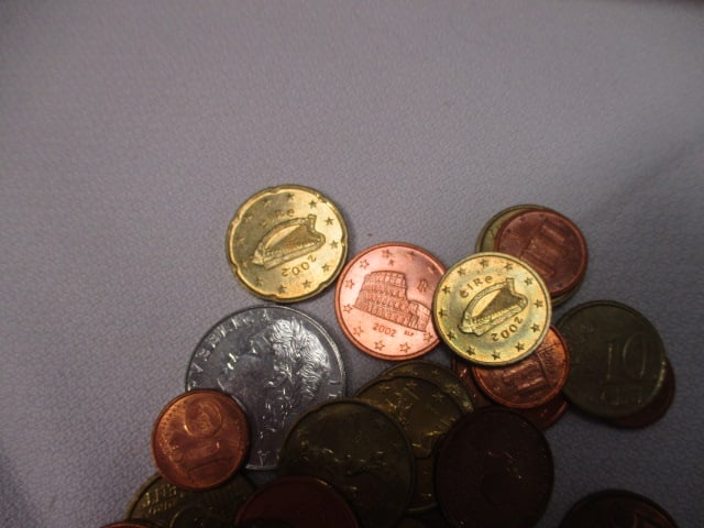 Lot of Foreign Coins and Bills - 8