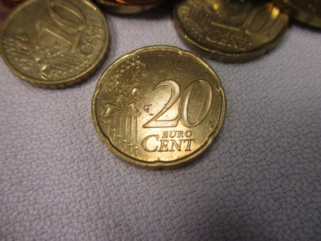 Lot of Foreign Coins and Bills - 9