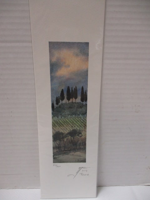 3 Signed and Numbered Watercolor Landscape Art Prints - 11