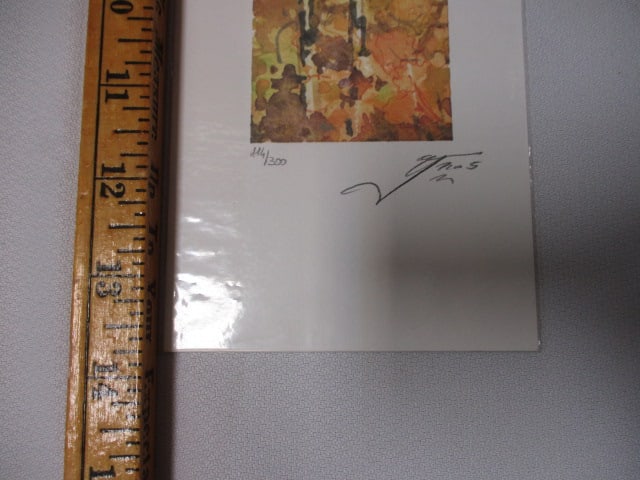 3 Signed and Numbered Watercolor Landscape Art Prints - 16