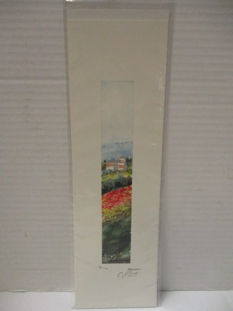 3 Signed and Numbered Watercolor Landscape Art Prints - 6