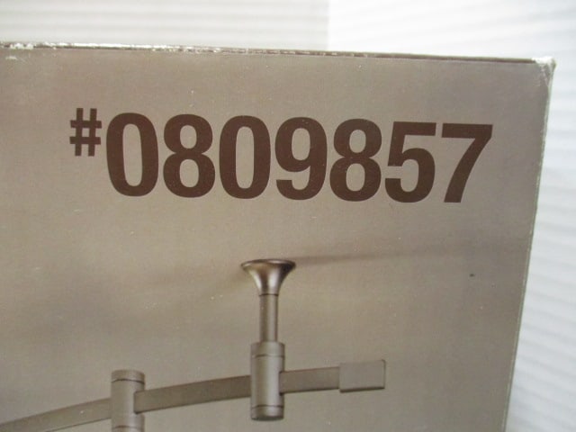 New Old Stock Allen+Roth Brushed Nickel 6-Head Decorative Track Light - 4