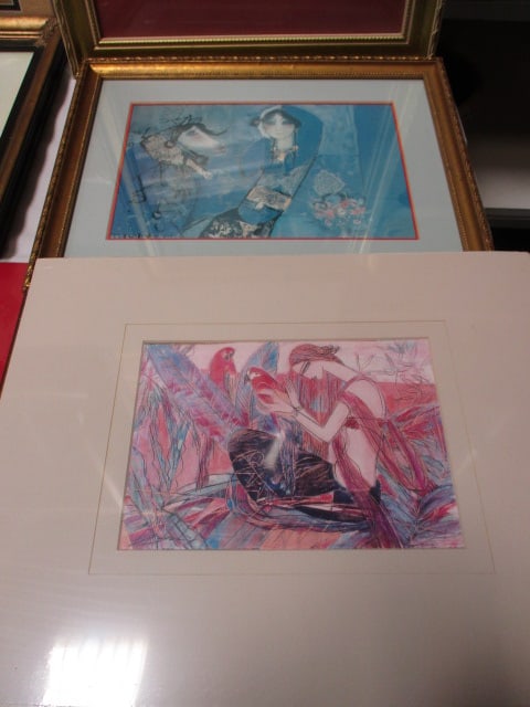 Art Shelf Lot - Framed Prints, Vintage Posters and Advertisements, 1920s - 4