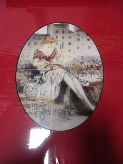 Art Shelf Lot - Framed Prints, Vintage Posters and Advertisements, 1920s - 5