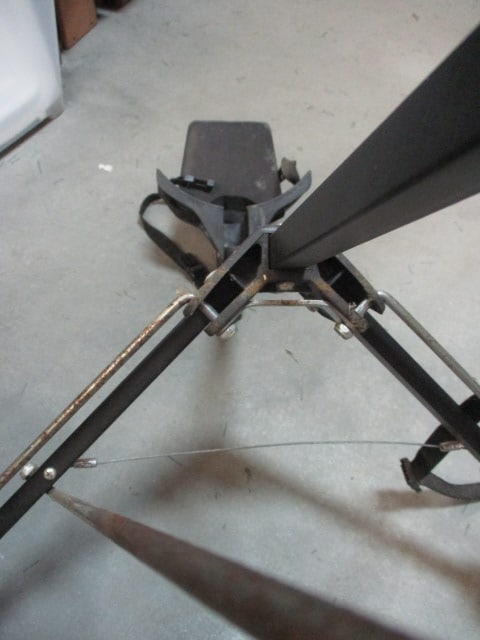 Golf Bag Cart, Nike Sumo SQ 5000 Driver, and Box of MaxFli Noodle Practice Balls - 6