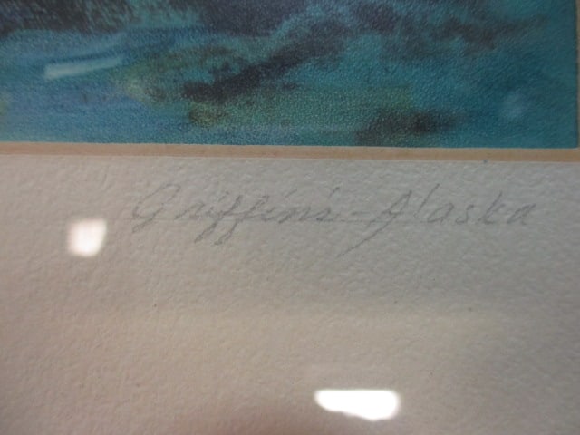 Vintage Hand-Colored Reproduction of "Alaskan Coastal Freighter" by - 5