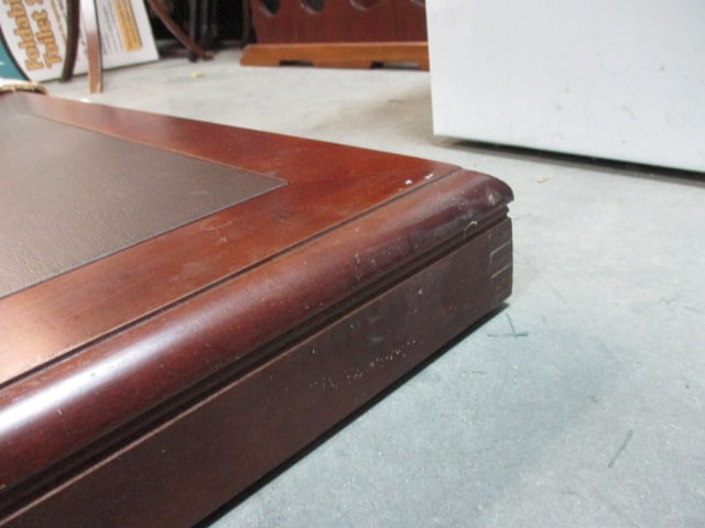 Cosco Bridgeport Collection Wood Folding Table in Original Box - 10