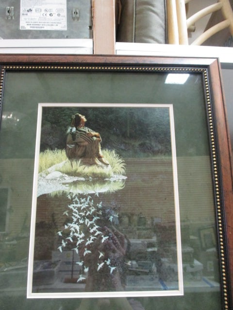 Framed and Matted "Let My Spirit Soar" by Bev Doolittle Print - 3