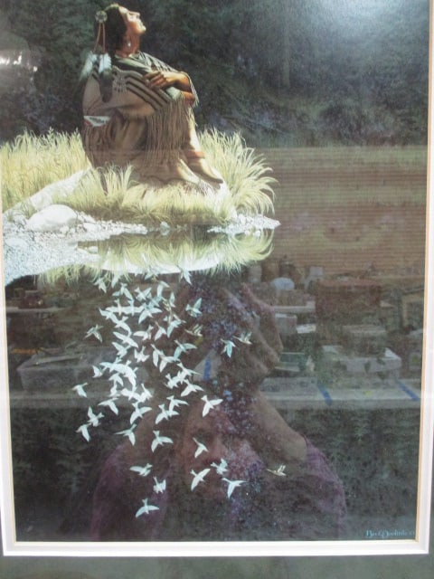 Framed and Matted "Let My Spirit Soar" by Bev Doolittle Print - 5