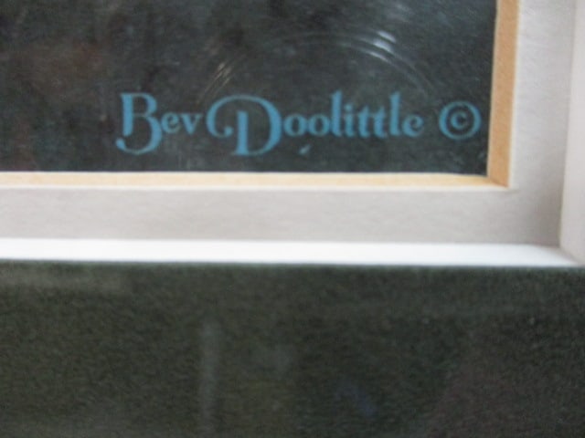 Framed and Matted "Let My Spirit Soar" by Bev Doolittle Print - 6