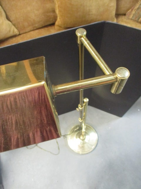 Alsy Brass Adjustable Floor Reading Lamp - 3