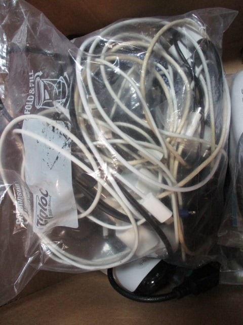 Lot of TV Remotes, Cellphone Cords and Charges, Computer Electronics, etc. - 2