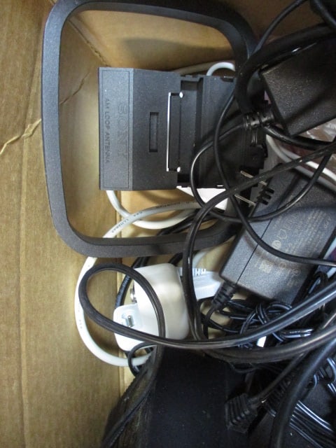 Lot of TV Remotes, Cellphone Cords and Charges, Computer Electronics, etc. - 6