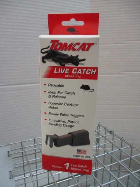 Metal Wire Animal Trap and New Old Stock Mouse Traps - 2