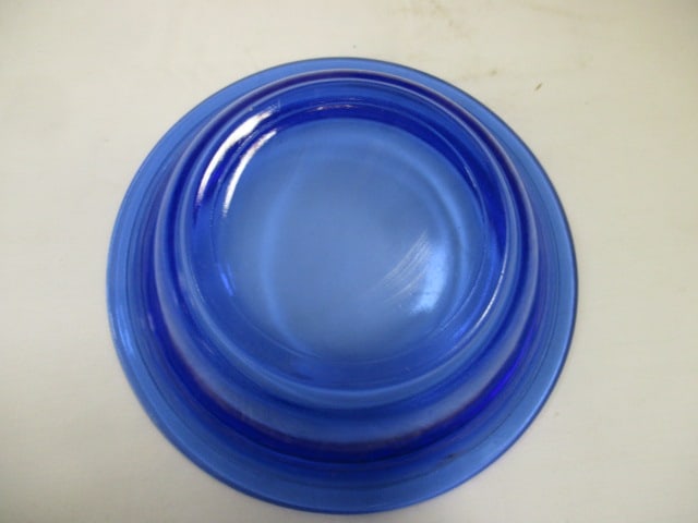 15 Pieces of Cobalt Blue Glass Dishes - 8