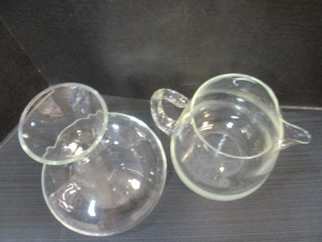 Glass Pitcher and Carafe - 2