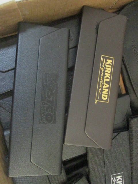 Lot of Kirkland Signature, Lenscrafters, and Cosco Eye Glass Cases - 2