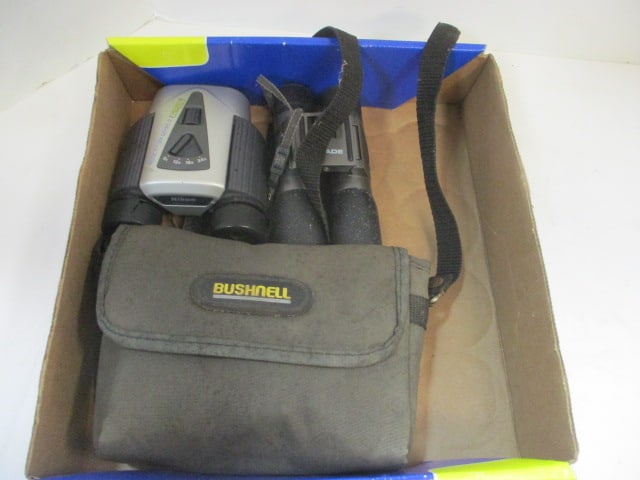 Lot of 3 Binoculars - Bushnell, Nikon, and Meade (1 of 6)