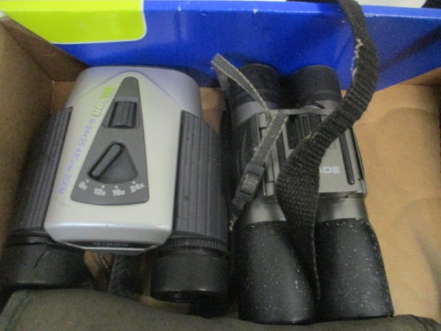 Lot of 3 Binoculars - Bushnell, Nikon, and Meade - 2