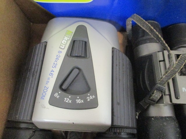 Lot of 3 Binoculars - Bushnell, Nikon, and Meade - 4