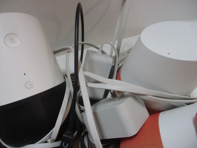 Lot of Google Smart Home Speakers and 2 Google Home Mini Smart Speakers - 4