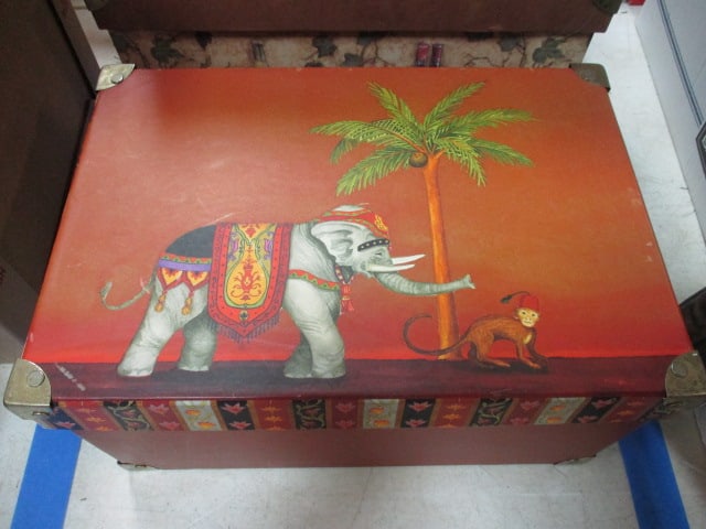 5 Decorative Paper-Covered Storage Boxes - All Sizes - 3
