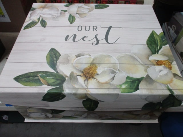 5 Decorative Paper-Covered Storage Boxes - All Sizes - 7