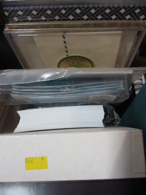 Office Lot - Notebooks, Hanging Folders, Envelopes, Labels, Hole Punchers, - 11