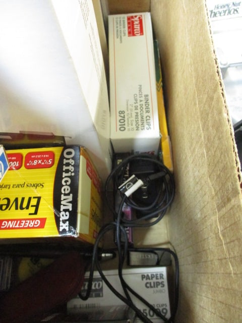 Office Lot - Notebooks, Hanging Folders, Envelopes, Labels, Hole Punchers, - 7