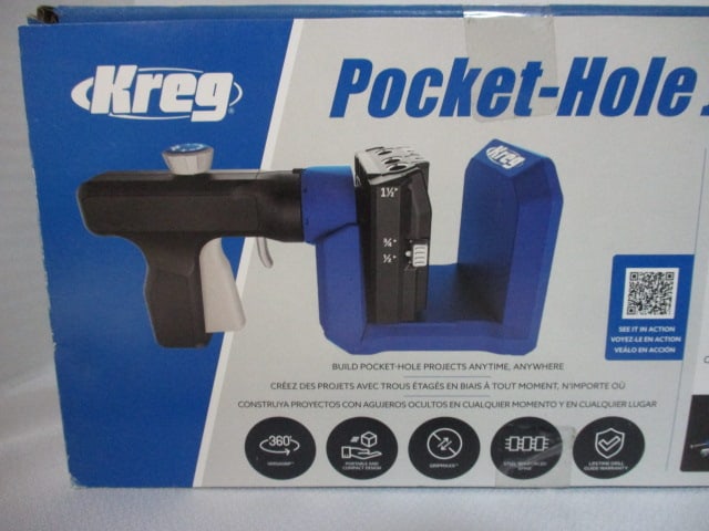 Kreg Pocket-Hole Jig 520Pro in Original Box and Kreg Crown-Pro - 2