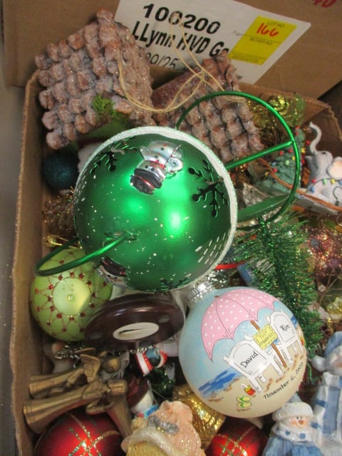 Vintage Christmas Decorations - Handpainted Ornaments, Angels, Snowmen, etc. - 4