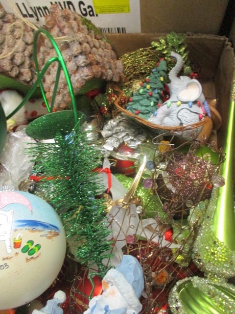 Vintage Christmas Decorations - Handpainted Ornaments, Angels, Snowmen, etc. - 5