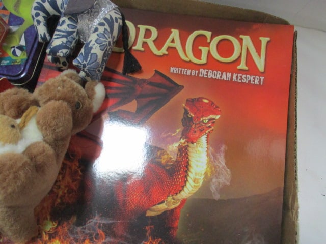 Kid's Lot - Books, Card Games, Colored Pencils and Chalk, Dinosaur Eggs, etc. - 7