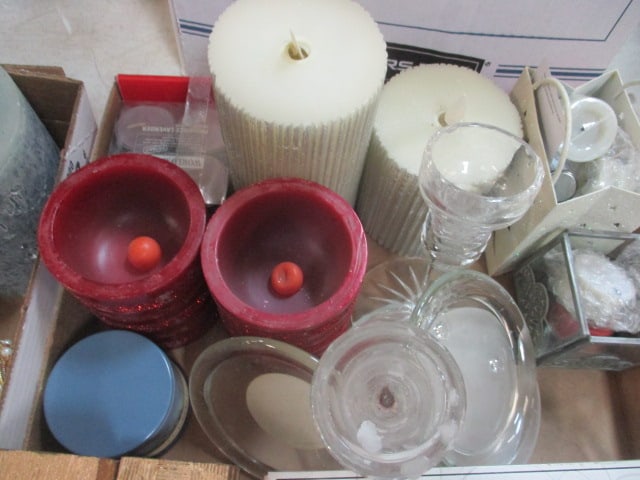 Lot of Candles and Candle Holders - 4