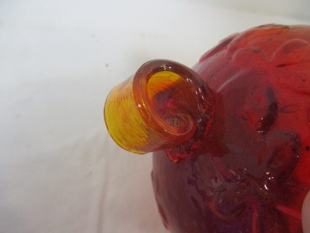 Handblown Glass Watering Globe and Witch/Spirit Ball - 2