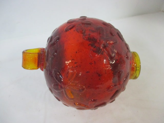 Handblown Glass Watering Globe and Witch/Spirit Ball - 4