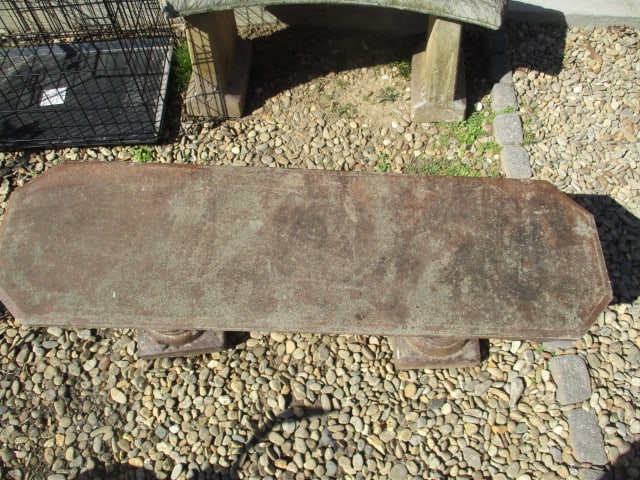 Concrete Garden Bench - 2