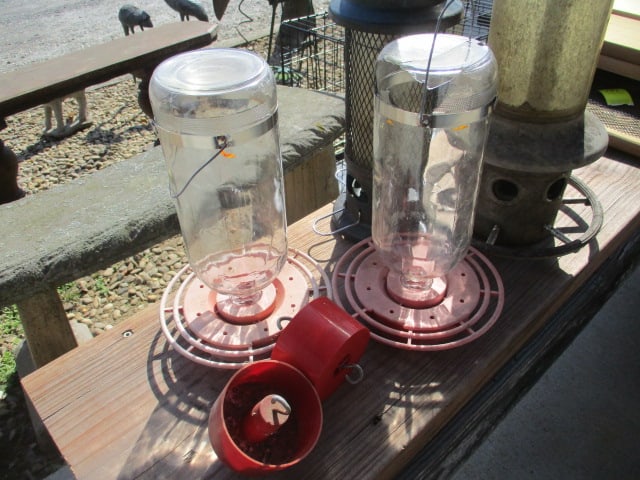 Lot of 6 Hanging Bird Feeders - 2