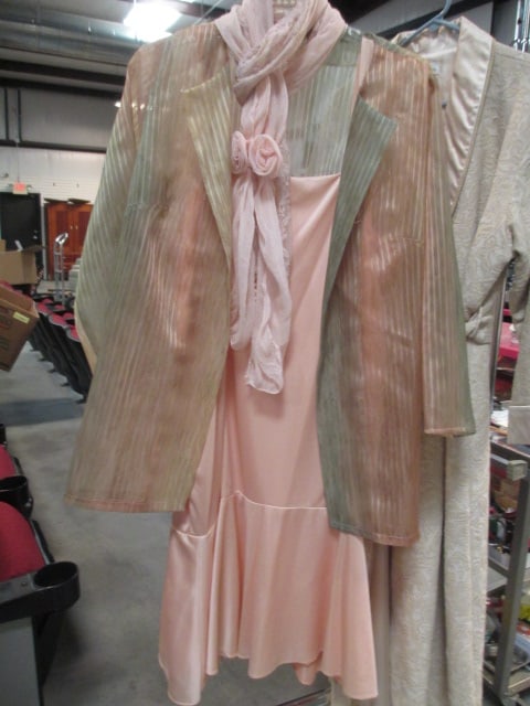 Oscar de la Renta Ladies Robe and Hand made Ladies Cocktail Dress - 2